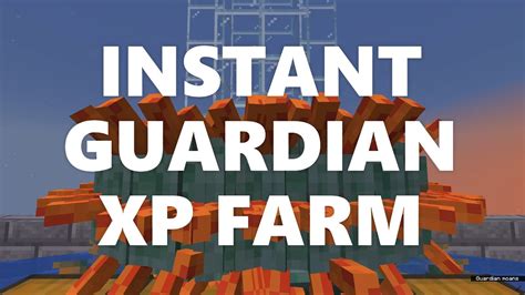 guardian xp farm  You can get XP and Blaze Rods from these mechanisms and the latter help in making potions for invisibility and other status effects